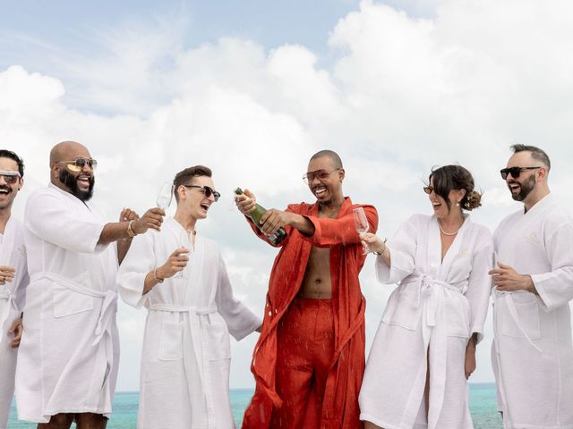 Damion and Blake's Wedding in Cancun, Mexico 10
