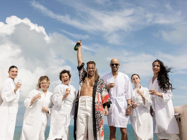 Damion and Blake's Wedding in Cancun, Mexico 24