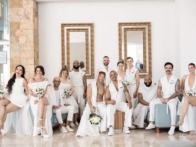 Damion and Blake's Wedding in Cancun, Mexico 38