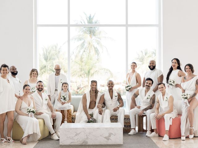 Damion and Blake's Wedding in Cancun, Mexico 40