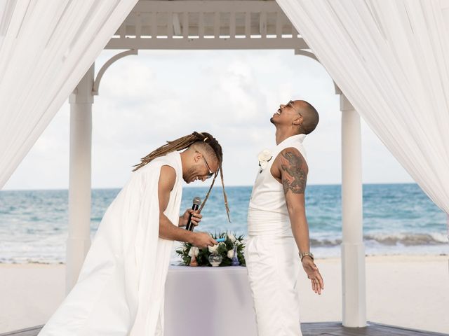 Damion and Blake's Wedding in Cancun, Mexico 58