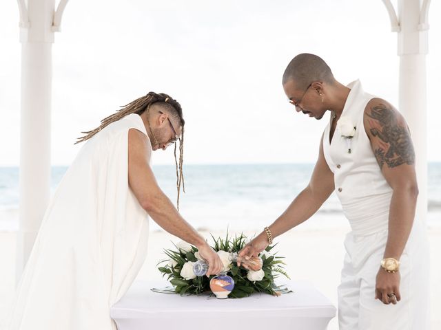 Damion and Blake's Wedding in Cancun, Mexico 61