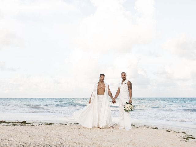 Damion and Blake's Wedding in Cancun, Mexico 75