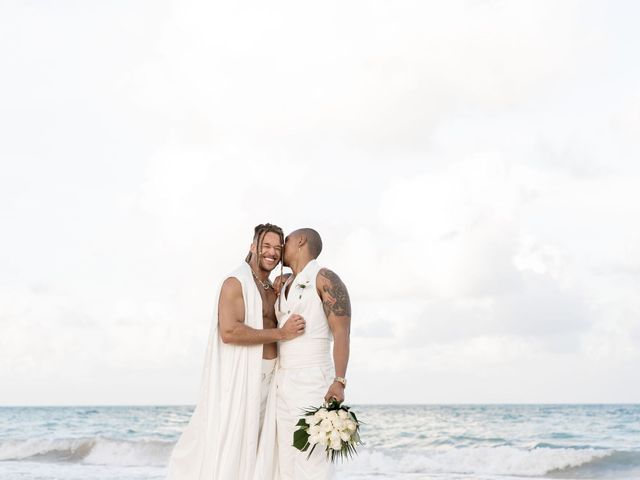 Damion and Blake's Wedding in Cancun, Mexico 77