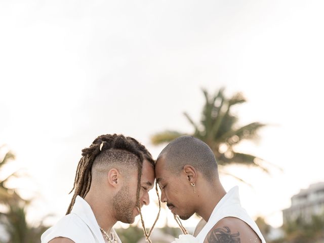 Damion and Blake's Wedding in Cancun, Mexico 82