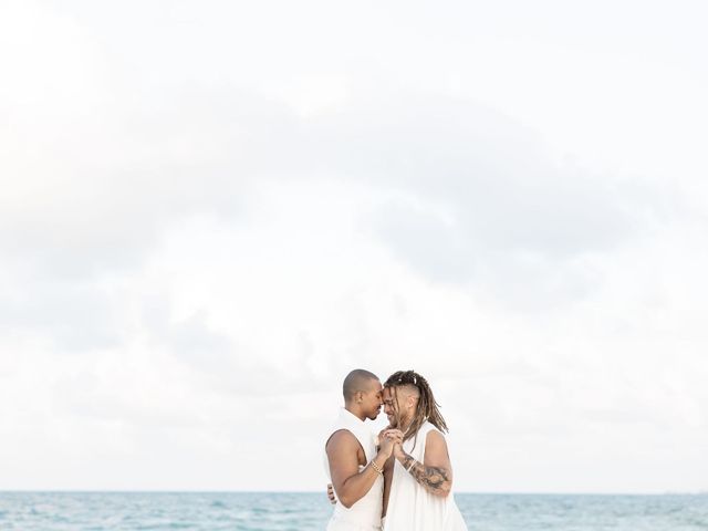 Damion and Blake's Wedding in Cancun, Mexico 90