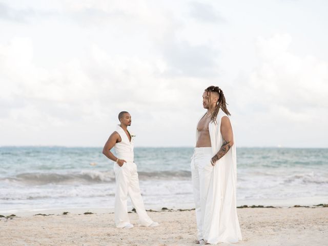 Damion and Blake's Wedding in Cancun, Mexico 92