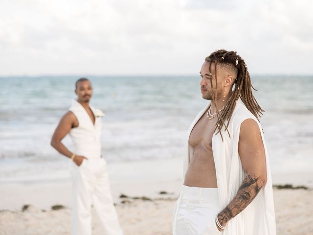 Damion and Blake's Wedding in Cancun, Mexico 93