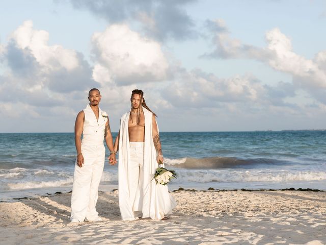 Damion and Blake's Wedding in Cancun, Mexico 2