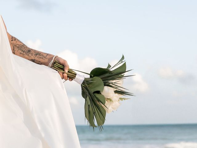 Damion and Blake's Wedding in Cancun, Mexico 96