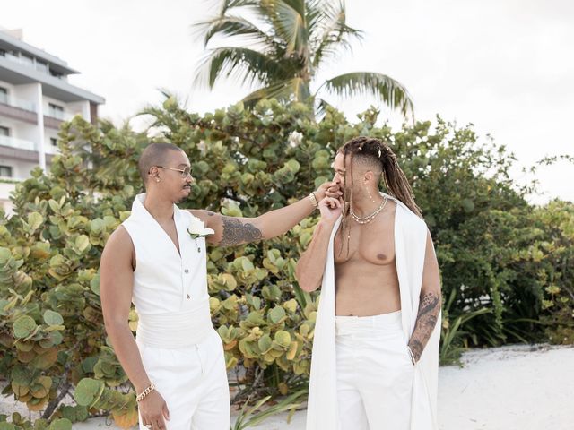 Damion and Blake's Wedding in Cancun, Mexico 103