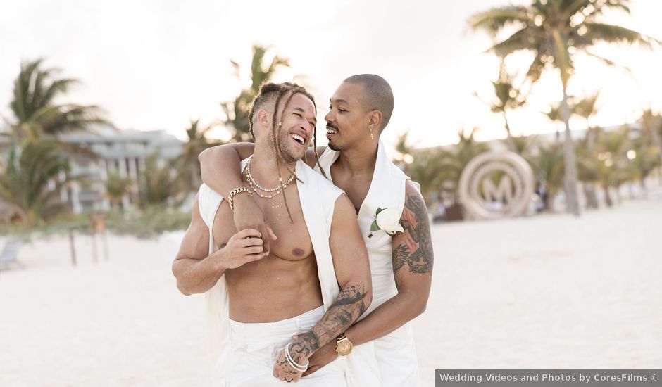 Damion and Blake's Wedding in Cancun, Mexico