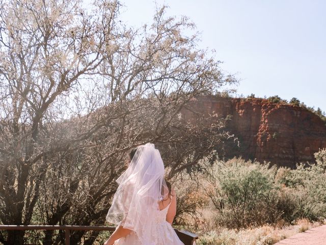 Alexis and Teigan&apos;s Wedding in Sedona, Arizona 19
