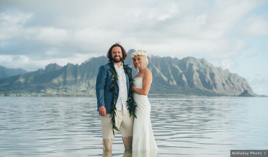 Clint and Kristin's Wedding in Kaaawa, Hawaii