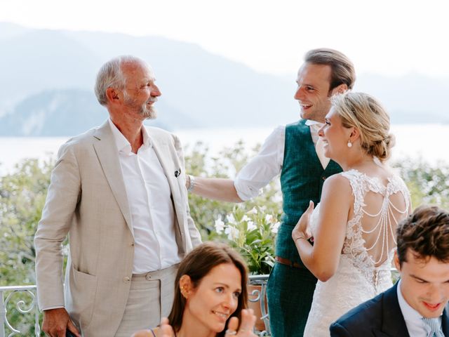 Severin and Josephine's Wedding in Lake Como, Italy 78