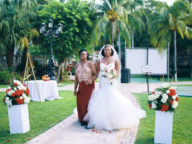 Tamara and Dante&apos;s Wedding in Jamaica, New York 39
