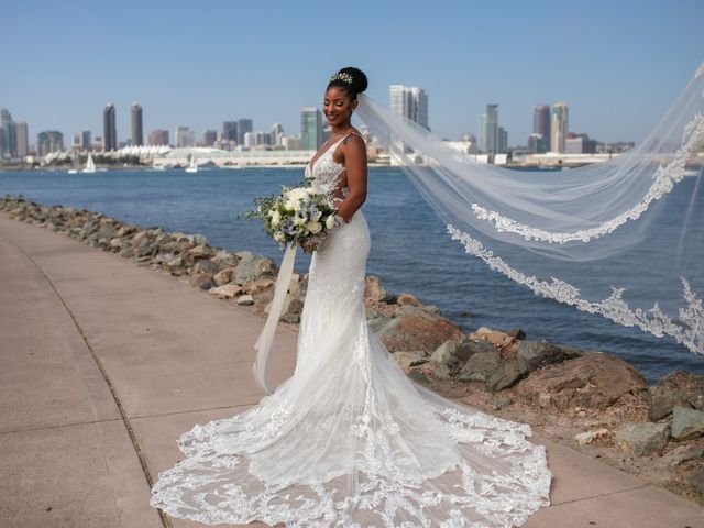 Angel and Allayszia&apos;s Wedding in San Diego, California 18
