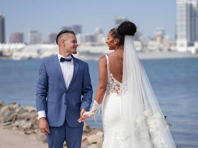 Angel and Allayszia&apos;s Wedding in San Diego, California 20