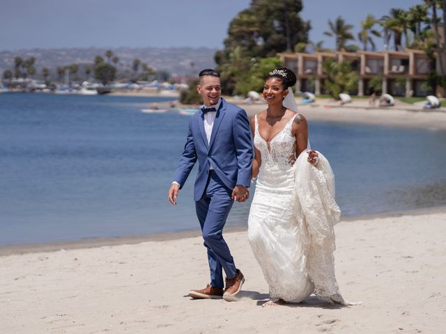 Angel and Allayszia&apos;s Wedding in San Diego, California 32
