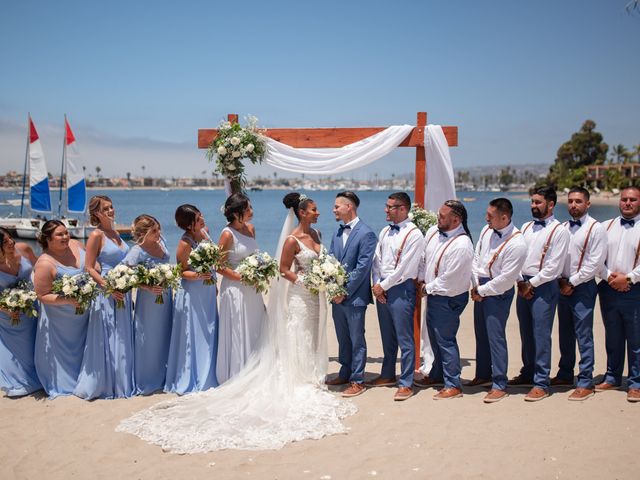 Angel and Allayszia&apos;s Wedding in San Diego, California 41