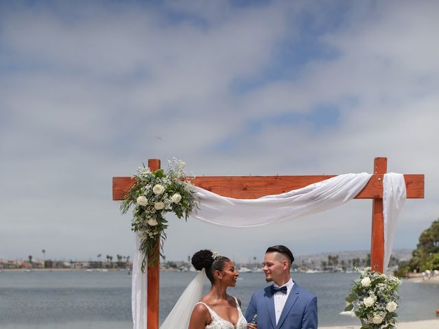 Angel and Allayszia&apos;s Wedding in San Diego, California 45