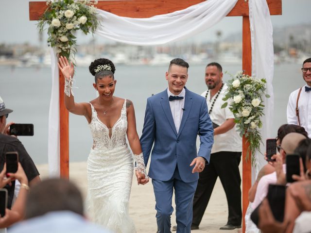 Angel and Allayszia&apos;s Wedding in San Diego, California 50