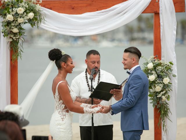 Angel and Allayszia&apos;s Wedding in San Diego, California 54