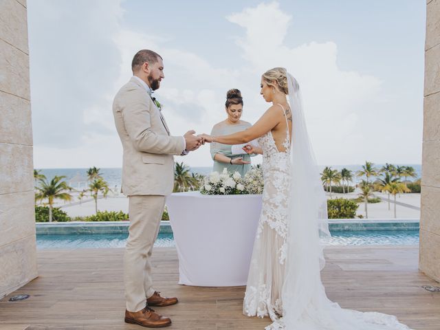 Travis and Alina&apos;s Wedding in Cancun, Mexico 41
