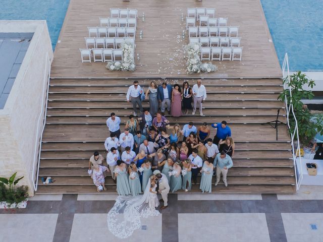 Travis and Alina&apos;s Wedding in Cancun, Mexico 46
