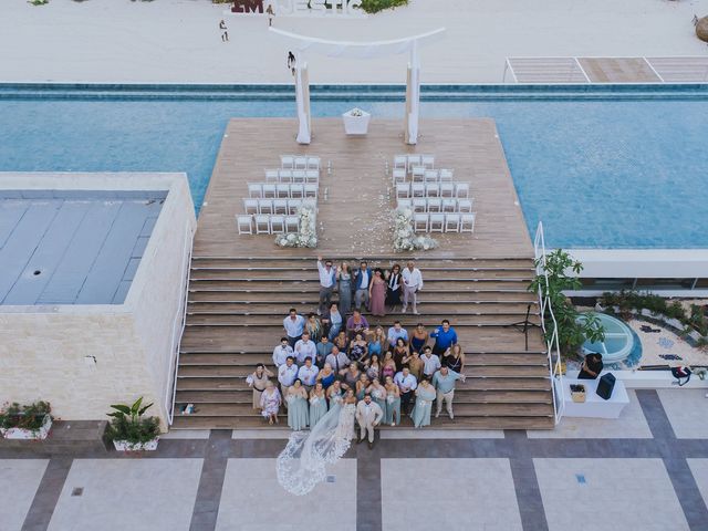 Travis and Alina&apos;s Wedding in Cancun, Mexico 47