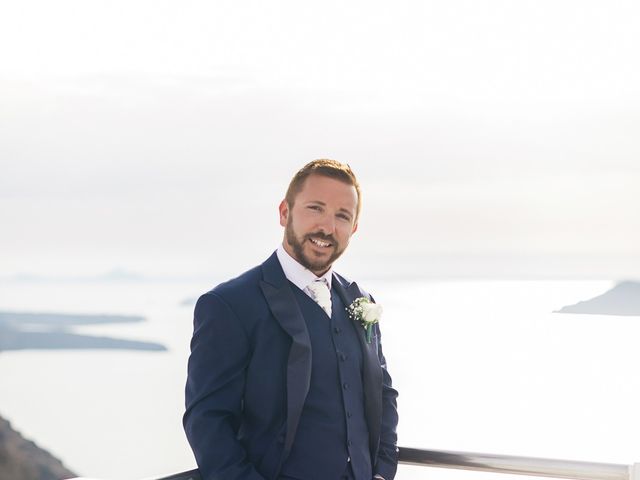 Glen and Karyna&apos;s Wedding in Santorini, Greece 56