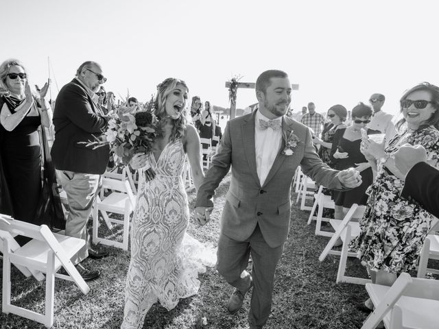 Grant and Loreigh&apos;s Wedding in Ocracoke, North Carolina 13