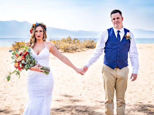 Sharon and Casey&apos;s Wedding in Stateline, Nevada 15