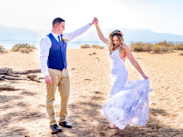 Sharon and Casey&apos;s Wedding in Stateline, Nevada 21