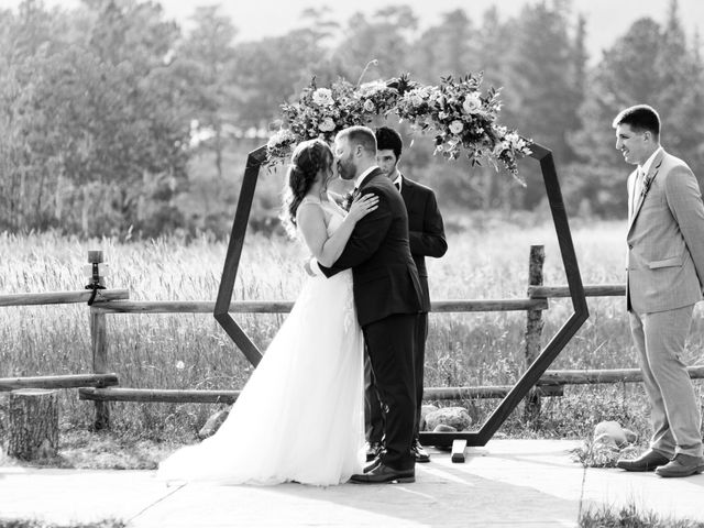 Andre and Kaitie&apos;s Wedding in Allenspark, Colorado 11
