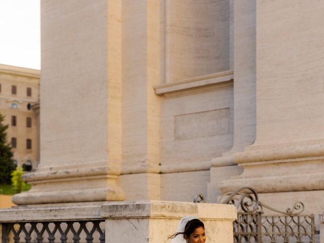 Jereth and Evita&apos;s Wedding in Rome, Italy 27