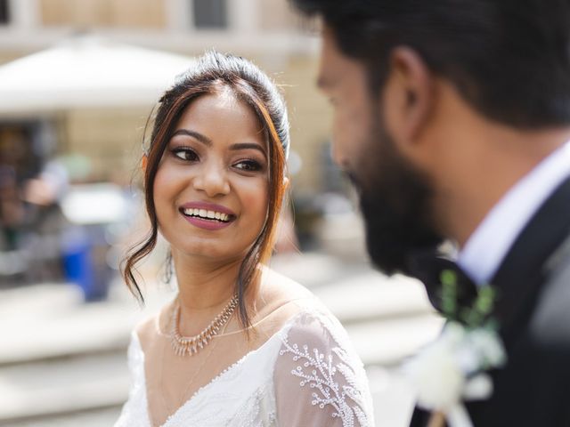 Jereth and Evita&apos;s Wedding in Rome, Italy 47