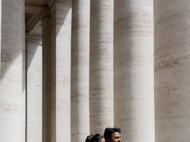 Jereth and Evita&apos;s Wedding in Rome, Italy 51