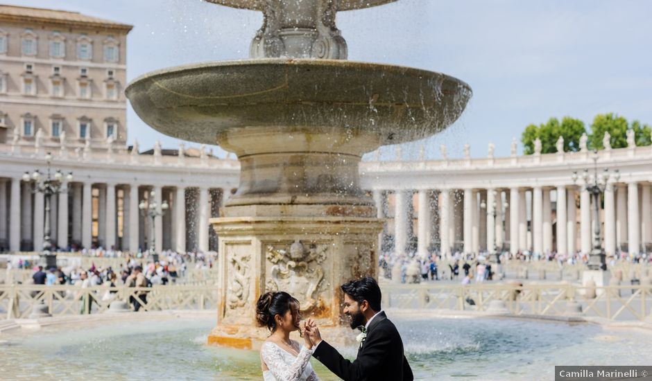 Jereth and Evita's Wedding in Rome, Italy