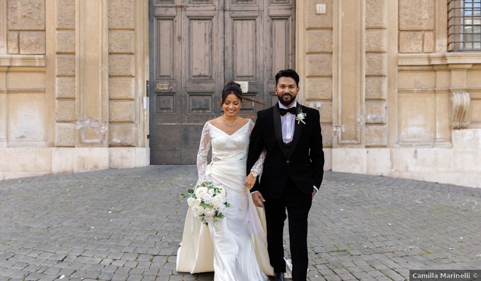 Jereth and Evita's Wedding in Rome, Italy