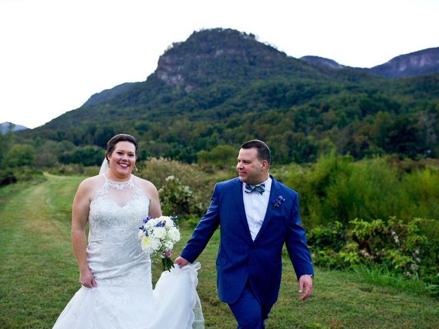 Joel and Abbie&apos;s Wedding in Lake Lure, North Carolina 20