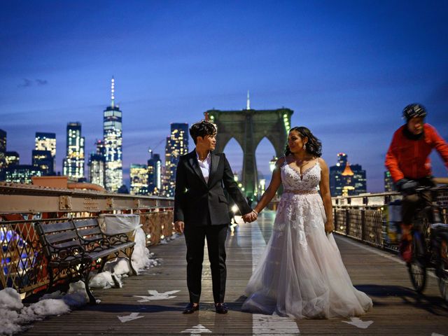 Carolissa and Maj&apos;s Wedding in New York, New York 32