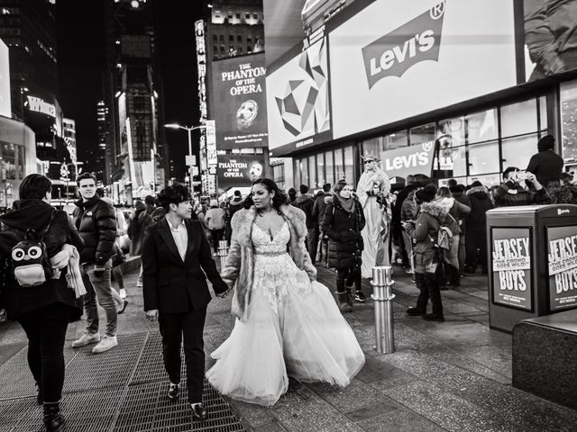 Carolissa and Maj&apos;s Wedding in New York, New York 33