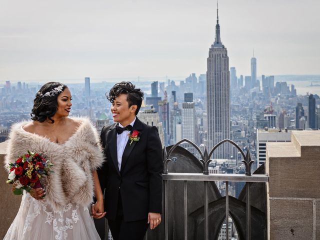 Carolissa and Maj&apos;s Wedding in New York, New York 54