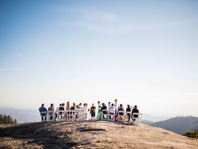 Wesley and Victoria&apos;s Wedding in Sequoia National Park, California 13