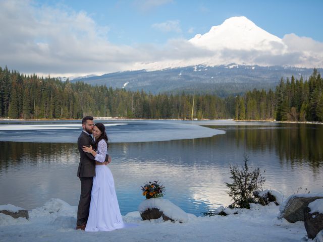 Michael and Sophia&apos;s Wedding in Government Camp, Oregon 8