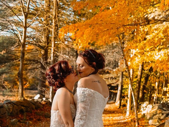 Emmily and Kaytlyn&apos;s Wedding in North Bridgton, Maine 3