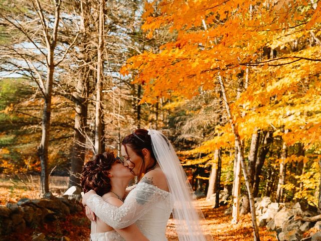 Emmily and Kaytlyn&apos;s Wedding in North Bridgton, Maine 4