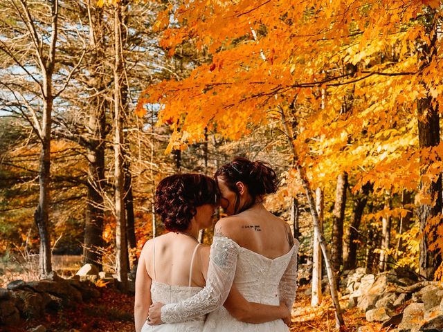 Emmily and Kaytlyn&apos;s Wedding in North Bridgton, Maine 5