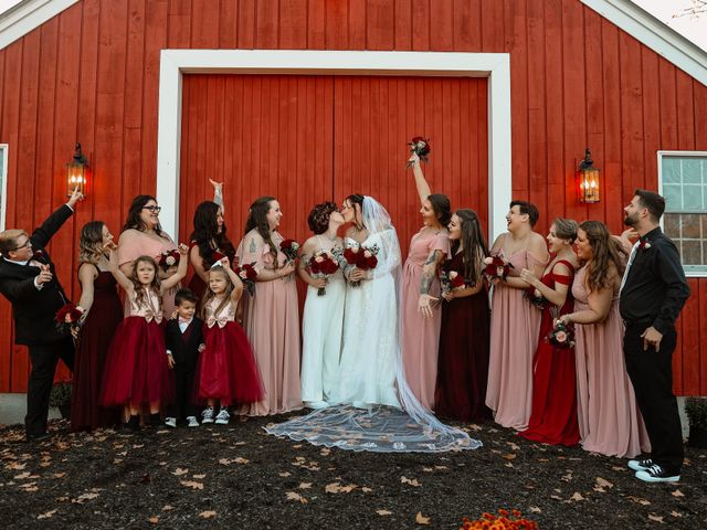 Emmily and Kaytlyn&apos;s Wedding in North Bridgton, Maine 12